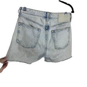 Rag & Bone Maya high rise midi cut off shorts 26